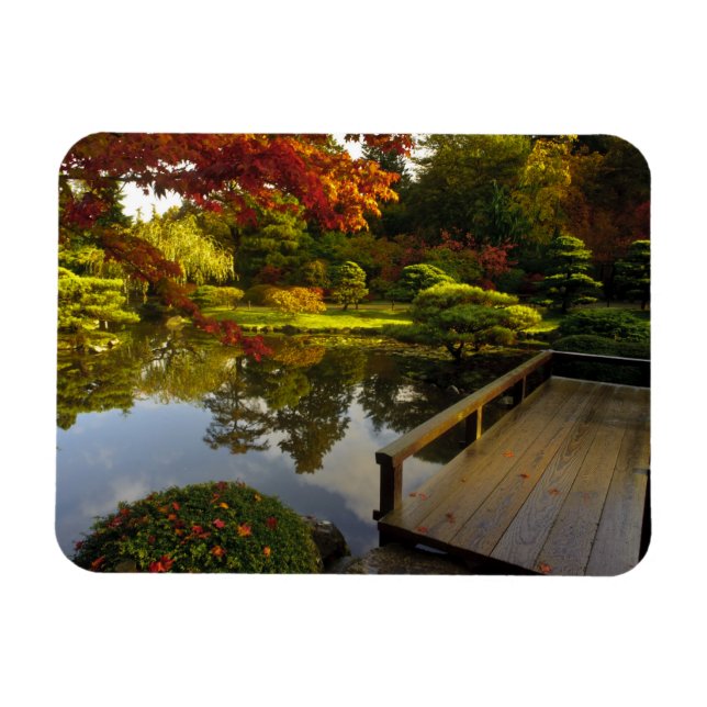 Arboretum, Japanischer Garten, Seattle, Washington Magnet (Horizontal)