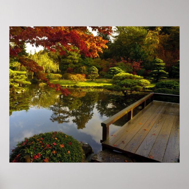 Arboretum, Japanischer Garten, Seattle, Washington Poster (Vorne)