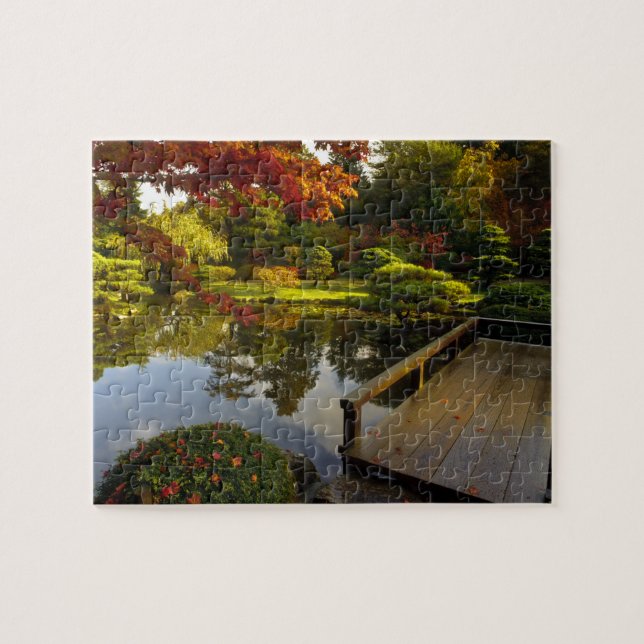 Arboretum, Japanischer Garten, Seattle, Washington Puzzle (Horizontal)