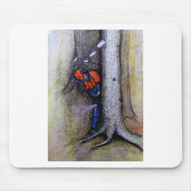 Arborist-Baum-Chirurg Mousepad (Vorne)
