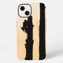 Arborist/Baumschmied: Minimalistisch Silhouette