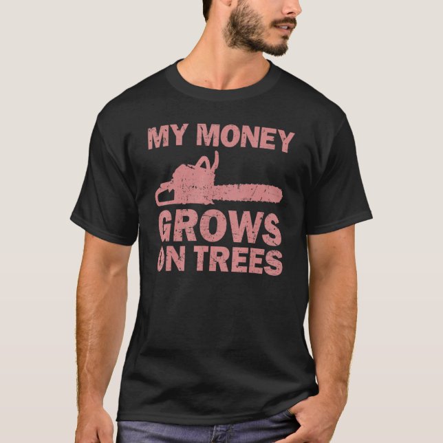 Arborist Logger Men Cool Tree Climber Lumberjack _ T-Shirt (Vorderseite)