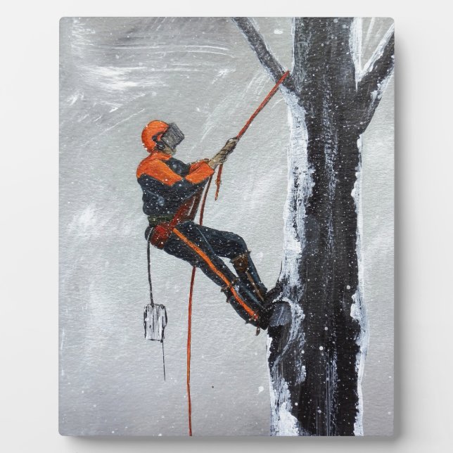 Arborist Long Haul Husqvarna Fotoplatte (Vorderseite)