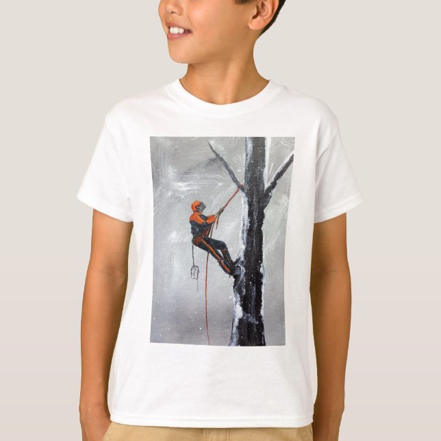 Arborist Long Haul Husqvarna T-Shirt (Vorderseite)