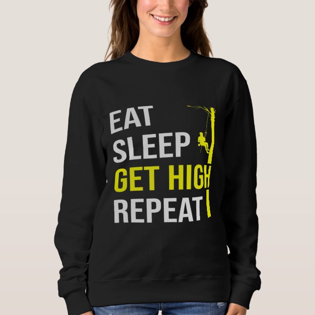 Arborist Lumberjack Tree Cutter Sweatshirt (Vorderseite)