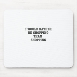 Arborist Tree Chirurg Kettensäge Geschenk. Mousepad