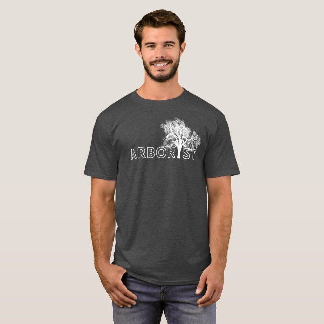 Arborist Tree Design - Fun Arborist Geschenke T-Shirt (Vorne ganz)