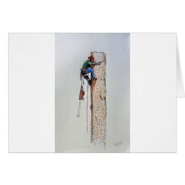 Arborist Tree Surgeon (Vorderseite (Horizontal))