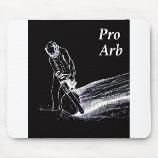 Arborist Tree Surgeon Chainsaw Mousepad