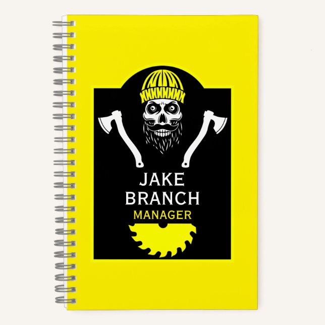 Arborist Tree Surgeon Notizbuch (Vorderseite)