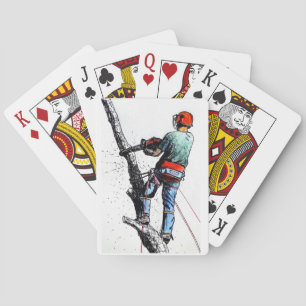 Arborist Tree Surgeon Spielkarten
