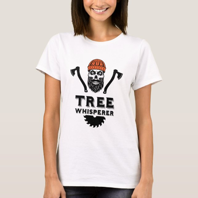 Arborist Tree Surgeon T-Shirt (Vorderseite)