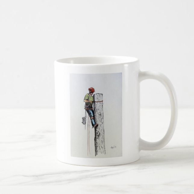 Arborist Tree Surgeon Tasse (Rechts)
