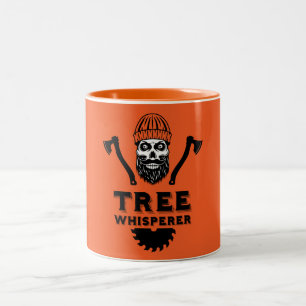Arborist Tree Surgeon Zweifarbige Tasse