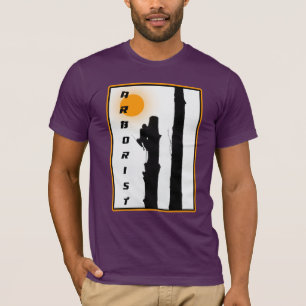 Arboristen T Shirt: Steigende Silhouette T-Shirt
