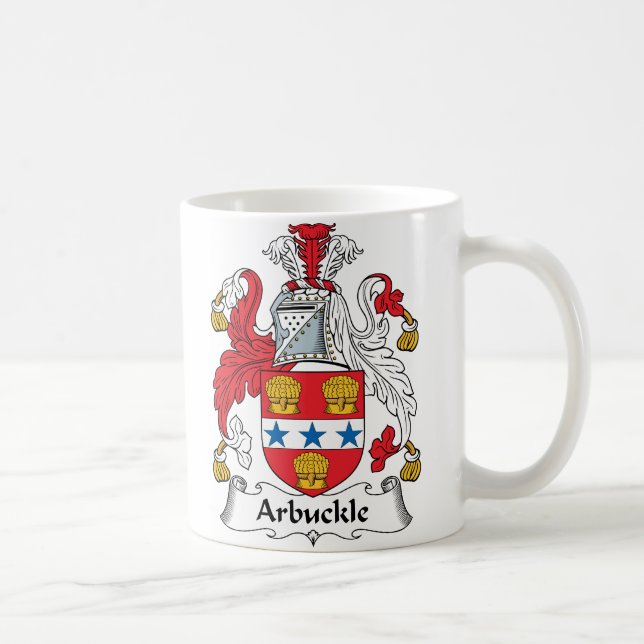 Arbuckle Familienwappen Tasse (Rechts)