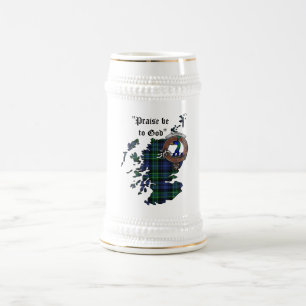 Arbuthnott Clan Abzeichen Stein Bierglas
