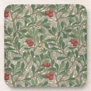 "Arbutus" Tapete entwarf durch Kathleen-Kersey FO Getränkeuntersetzer