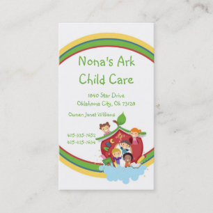 Arc Child Care Business Card Visitenkarte