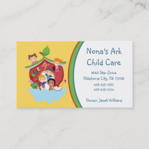 Arc Child Care Business Card Visitenkarte