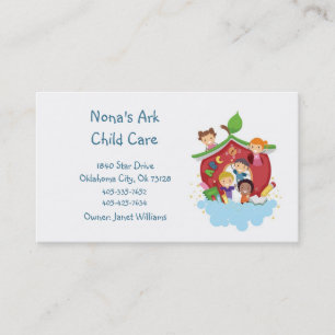 Arc Child Care Business Card Visitenkarte
