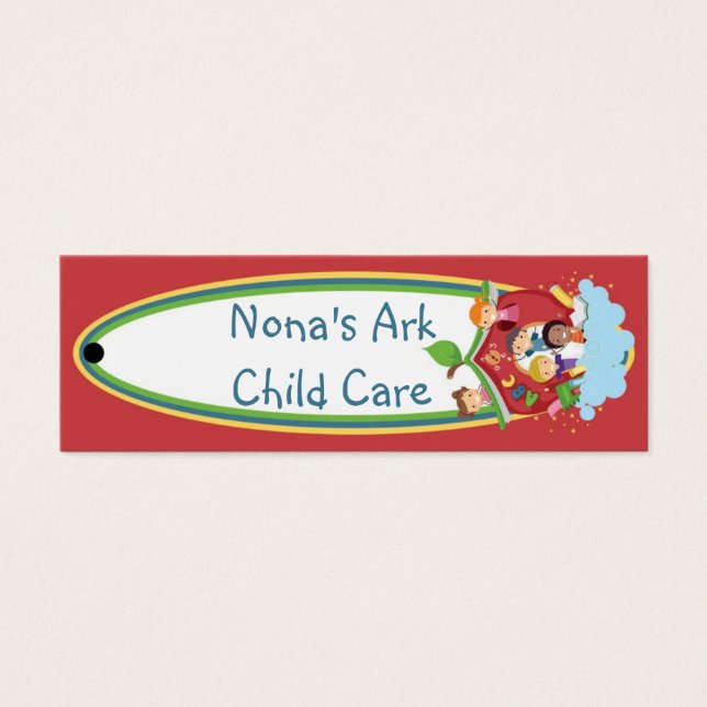 Arc Child Care Hang Tag (Vorderseite)