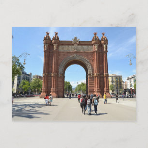 'Arc de Triomf', Barcelona Postkarte