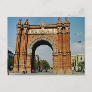 Arc De Triomf, Barcelona Postkarte