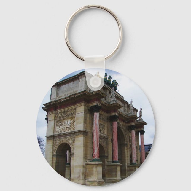 Arc de Triomphe de Carrousel Schlüsselanhänger (Vorderseite)