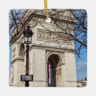 Arc de Triomphe in Paris, Frankreich Keramikornament