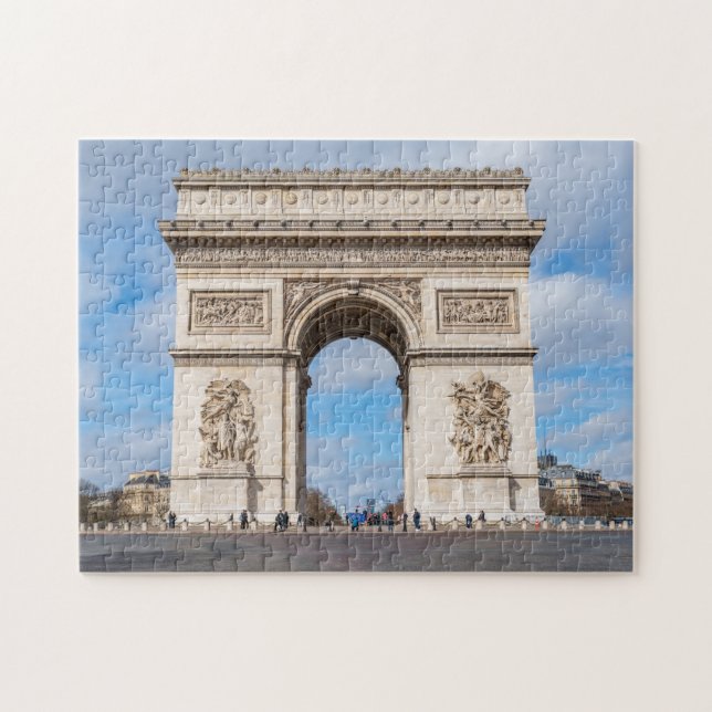 Arc de Triomphe in Paris, Frankreich Puzzle (Horizontal)