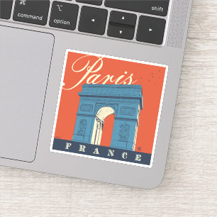 Arc de Triomphe   Paris, Frankreich Aufkleber