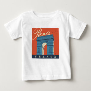 Arc de Triomphe   Paris, Frankreich Baby T-shirt