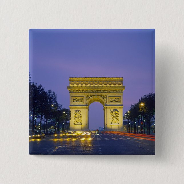 Arc de Triomphe, Paris, Frankreich, Button (Vorderseite)