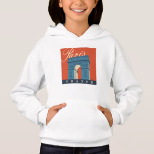 Arc de Triomphe Paris, Frankreich Hoodie