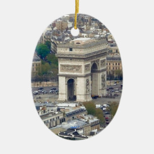 Arc de Triomphe Paris Frankreich Keramikornament