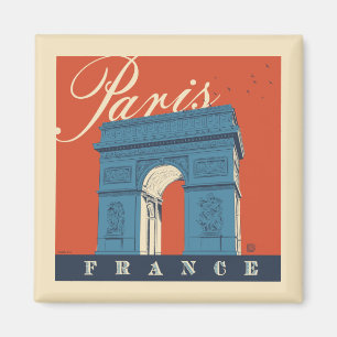 Arc de Triomphe   Paris, Frankreich Magnet