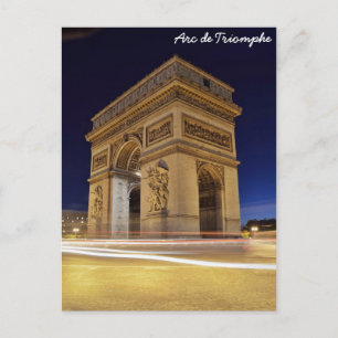 Arc de Triomphe, Paris, Frankreich Postkarte