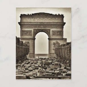 Arc de Triomphe, Paris, Frankreich Postkarte