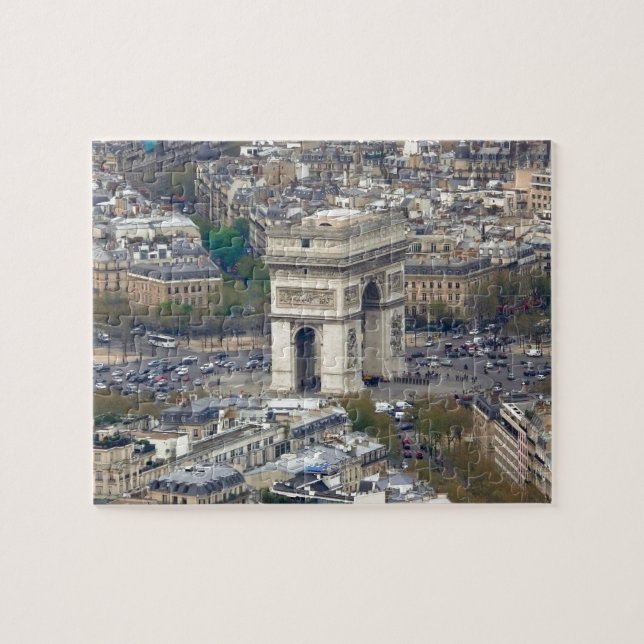 Arc de Triomphe Paris Frankreich Puzzle (Horizontal)
