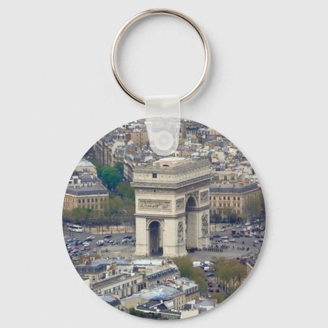 Arc de Triomphe Paris Frankreich Schlüsselanhänger (Vorderseite)