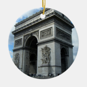 Arc de Triomphe Paris Keramik Ornament