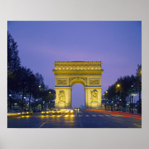 Arc de Triomphe, Paris, Poster