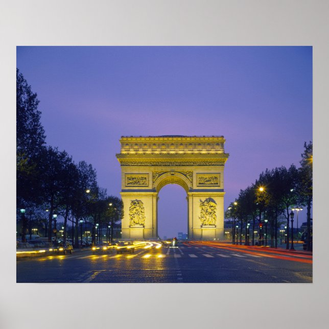 Arc de Triomphe, Paris, Poster (Vorne)