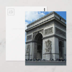 Arc de Triomphe Paris Postkarte