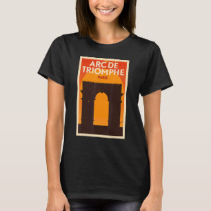 Arc De Triomphe Paris Tourist T-Shirt