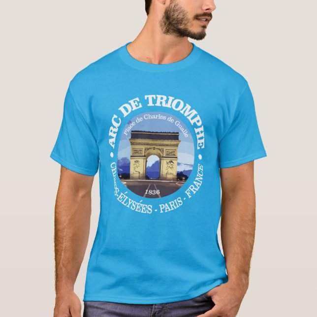 Arc de Triomphe (rd) T-Shirt (Vorderseite)