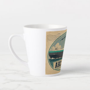 ARC Ehren-Postkarten-Latte-Mug Milchtasse