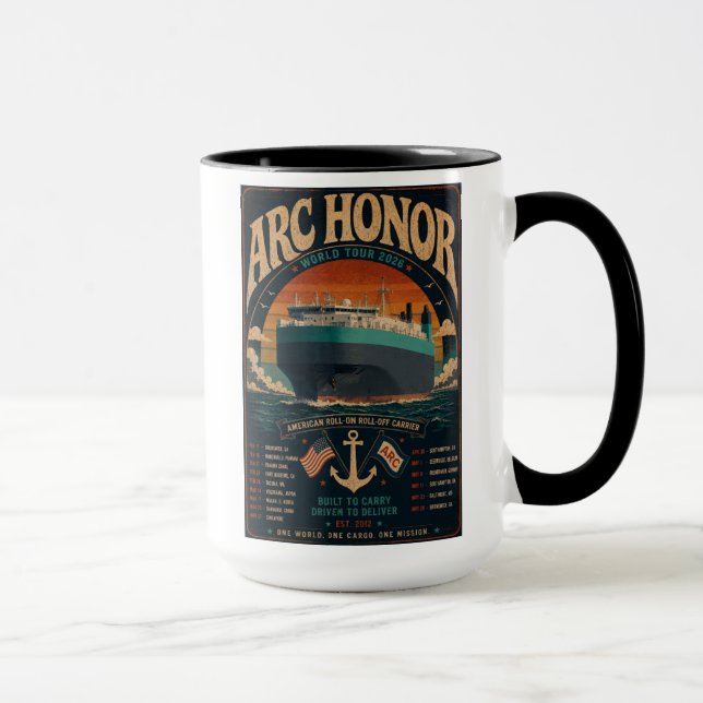 ARC Honor World Tour 2026 Kaffeetasse (Rechts)