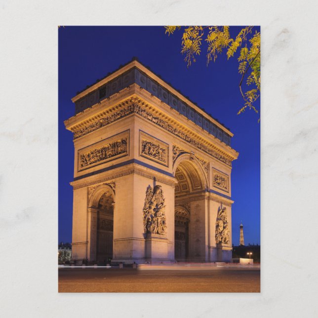 Arc_Triomphe Postkarte (Vorderseite)